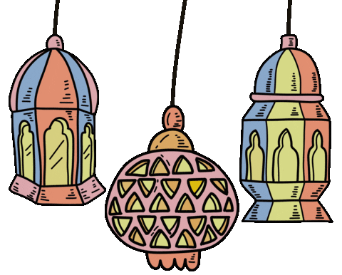 Ramadan Lantern Sticker by à la Leen