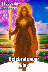Celebration Flowers GIF by Bloomsday Preppers