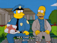 happy homer simpson GIF