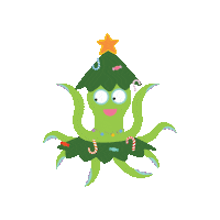 Christmas Tree Sticker by Playgroup NSW