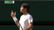 Carlos Alcaraz GIF by Wimbledon