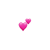 Pink Hearts Sticker by Shelly Saves the Day