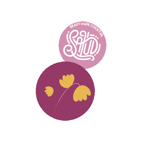 SaludCocktails salud sangria malabar Sticker