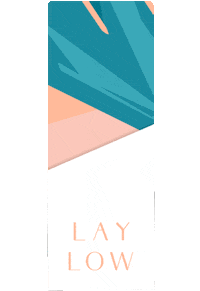 Waikiki Hideout Sticker by laylowwaikiki