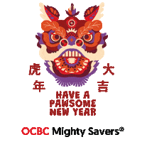 Chinese New Year Sticker by OCBC Bank