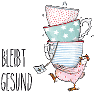 Sick Corona Sticker by krima&isa