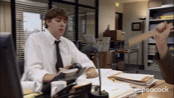 Dwight Clears His Desk