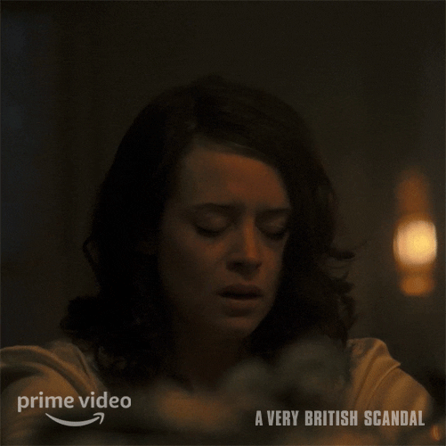 Disappointed Claire Foy GIF by Amazon Prime Video