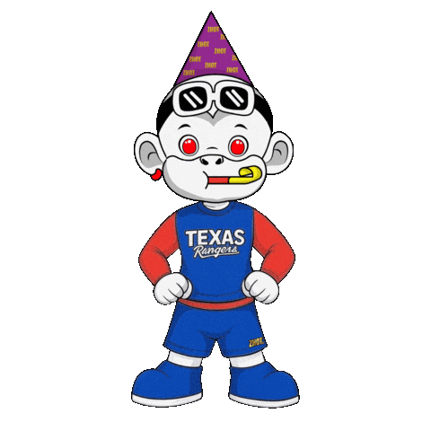 Texas Rangers Sticker by Zhot Shop