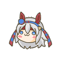 Pretty Derby Uma Musume Sticker by Fluffy the Thunder God 雷神阿毛