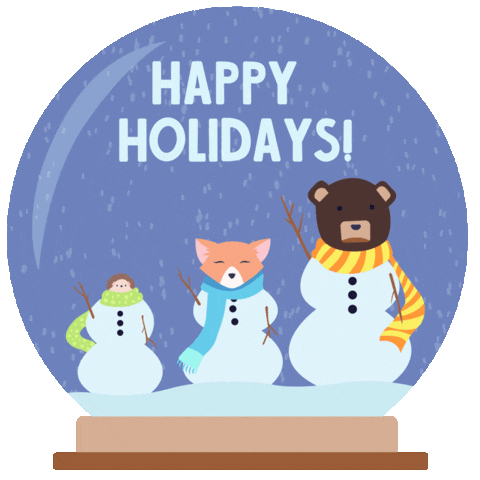 merry christmas Sticker by Bare Tree Media