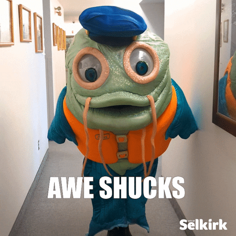 Fish Mascot GIF by City of Selkirk