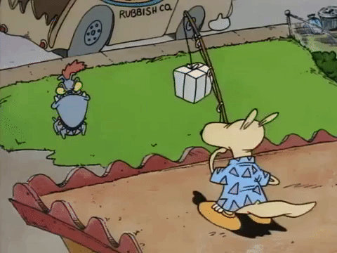 rockos modern life nicksplat GIF