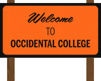 Oxy College Sticker by Occidental College