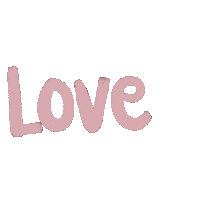 I Love You Pink Sticker