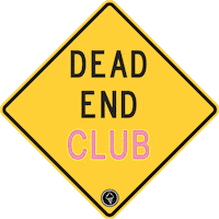 Deadend Sticker by Cold Dark North