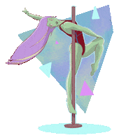 monkeylabonlinestudio dance sport cartoon yoga Sticker