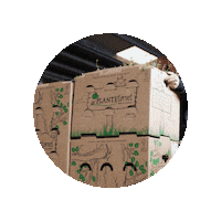 Kasse Fragt Sticker by Plantetorvet.dk