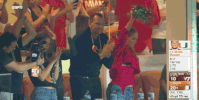 jennifer lopez football GIF by Miami Hurricanes