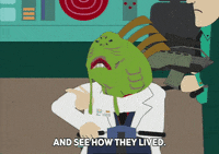 monster lab coat GIF by South Park 