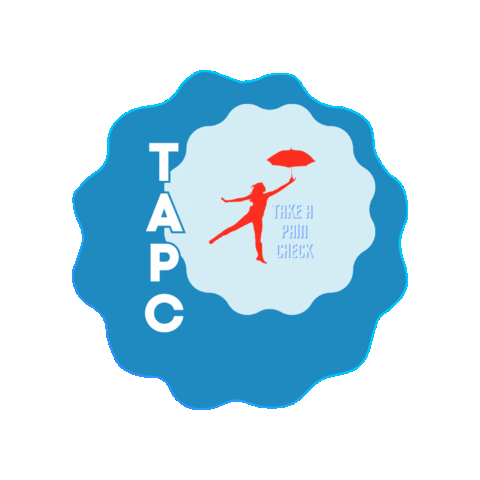 TakeaPainCheck giphygifmaker take a pain check tapc Sticker