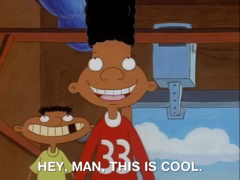 hey arnold nick splat GIF