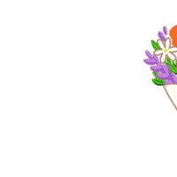 Birthday Flower Sticker by notrecolette