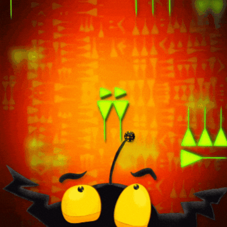 whoisebert reaction nft alien lost GIF