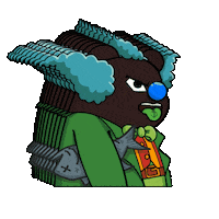 Money Nft Sticker by SuperRareBears