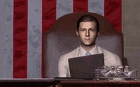 morphin clap clapping sarcastic tom holland GIF