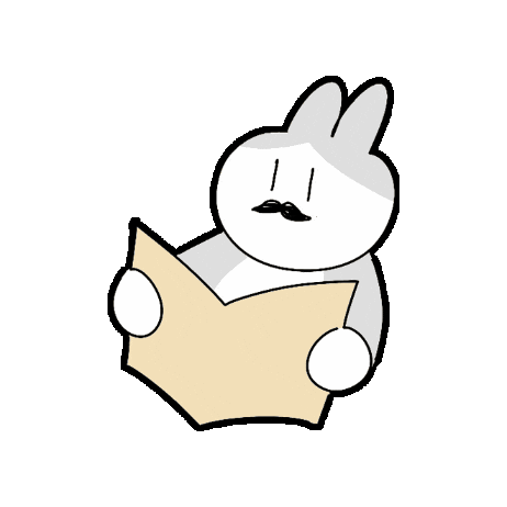 Book Reading Sticker