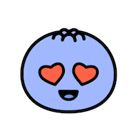 Happy I Love You Sticker by Kudaberi