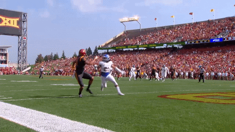 cyclonestv giphygifmaker lazard toe touch GIF