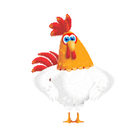 Erpilic chicken Hindi tavuk bolcahindi Sticker