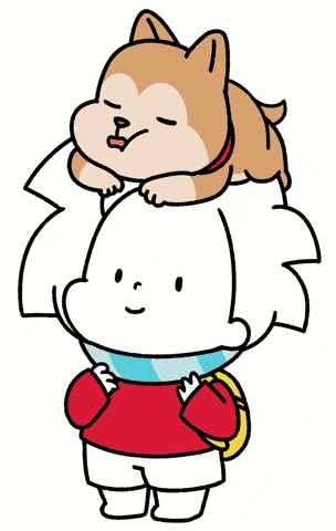 Shiba Inu Love GIF by Ai and Aiko