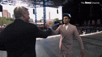 Bryce Young Greeted by Roger Goodell
