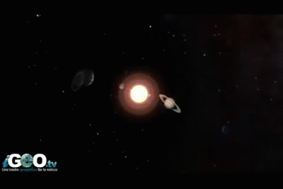 solar system GIF