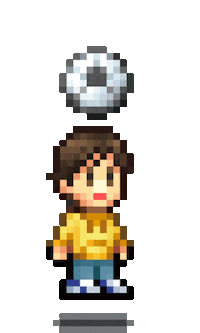 Soccer 8Bit Sticker