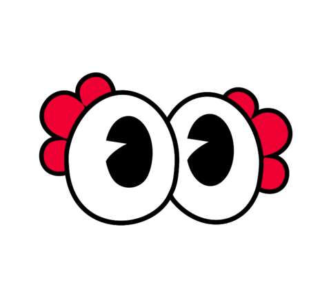 Look Cactus Sticker by Zack Ritchie