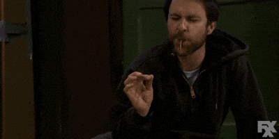 charlie day eating GIF by It's Always Sunny in Philadelphia
