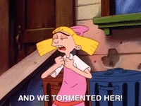 hey arnold nick splat GIF