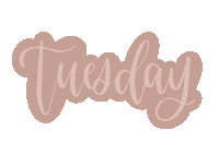 Lettering Tuesday Sticker