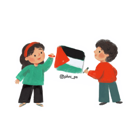 PHRCPS palestine free palestine ceasefire phrc Sticker
