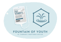 FountainOfYouth wellness botox therapy aesthetics Sticker