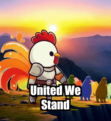 United We Stand Wisdom GIF by Zorooster