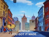 hey arnold nickelodeon GIF