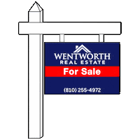 Sign Forsale Sticker by WentworthRealEstate