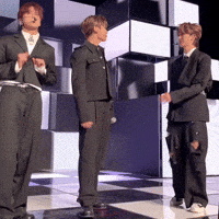 xikers_r dance fun smile black GIF