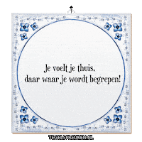 Geluk Natuur Sticker by Tegelspreuken.nl