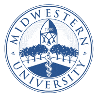 Mwu Sticker by Midwestern University